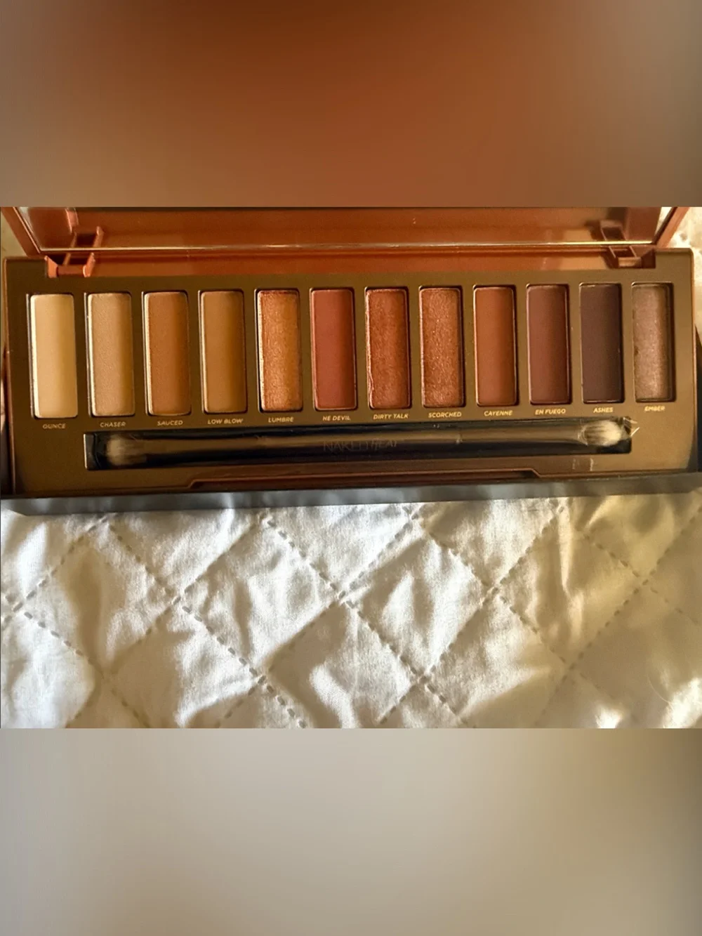 Urban Decay Eyeshadow Palette — Copper, Brown & Orange Tones